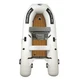 Island Hopper White Marlin 9.8' Air Floor Inflatable Sport Boat