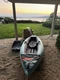 Tahe BEACH LP1 Inflatable Solo Single Kayak Complete Backpack Pkg + Paddle