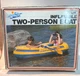 Vtg 1984 Intex The Wet Set SEAHAWK 200 2 Person Inflatable Boat Raft 78 &times; 46 IOB