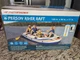 NEW Pathfinder 4 Person Inflatable River Raft/Boat w/ Pump & Oars Model WM34116.