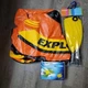 Vintage 1998 The Wet Set Inflatable Two Person Boat Explorer 200 By Intex NOS