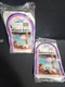 2 VTG 1983 Intex The Wet Set 20" Pair  Beach Balls #59020 Wetset NOS Vintage