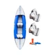SOLSTICE Rogue 1 to 2 Person Inflatable Fishing Kayak Boat for Adults & Kids ...