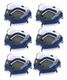 Intex River Run Connect Lounge Inflatable Floating Water Tube 58854EP 6 Pack