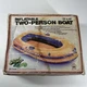 Vintage INTEX The Wet Set  Two-Person Boat 79" X 48" Seahawk 200 Boat Only NOS