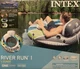 Intex River Run I Lounge 53 inch Inflatable Water Float - Turquoise
