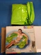 Intex Lounge Sit 'n Float Inflatable Pool Chair Lounger Lime Green 60" x 39"