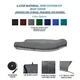 6.25oz Heavy-Duty Styled-To-Fit Protective Cover for SELECT ACHILLES Boats