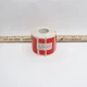 Zebra DT Paper Label C 675 Labels Roll Red 1.781" x 0.875" 10021781