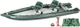 Sea Eagle FSK16 2-Person Swivel Seat Pkg Fish Skiff Inflatable Boat
