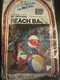 Vintage Intex 20" Beach Ball Inflatable The Wet Set #59020 New Sealed 1983 Rare