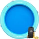 Solstice Hangout Ring Inflatable Dock, Floating Water Raft Platform