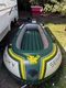 Intex 68380EP Seahawk 3 Inflatable Boat with Accessories - Green