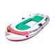 Solstice Voyager 4-Person Inflatable Fishing Boat with Dual Swivel Oar Locks ...