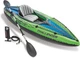 Intex Challenger K1 Inflatable Kayak Green Black