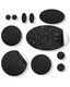aZengear Repair Patches (30+ Colors) for Down Jackets, Different Sizes, Black 