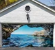 Sea Cave Ocean Vacation Garage Door Cover Door Banner Holiday Backdrop