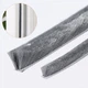 Weather Stripping Door Seal - 5m (16ft) Brush Weather Stripping,Card-Slot Sea...