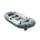 Intex Mariner 4-Person Inflatable River Lake Dinghy Boat with Pump and Oars Set