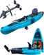Reel Yaks 10.8ft Rapido Propeller Drive Fishing Kayak, Blue Black Camo 