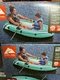 Ozark Trail 2-Person Inflatable Raft Boat & Oars (77"W x 40" D x 12.6" H ) ~ New