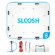 SLOOSH Inflatable Floating Dock, 6X5FT Dock 6Ft X 5Ft, Blue 