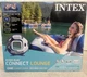 Intex 58854EP River Run Connect Lounge Inflatable Floating Tube