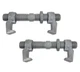 (2 Pack) SEA RAIL Shipping Container Bridge Fittings Clamp- 380 mm Clamp, Bra...