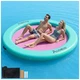ACOMUZI 8FT Water Hammock Inflatable Floating Dock, Round Floating Ring Lake ...