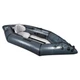 Aquaglide Backwoods Expedition 8 Ft 5 In Sit Inside 1-Person Inflatable Kayak