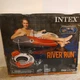 Lot 3 Intex River Run I Sport Lounge 53" Inflatable Water Float Pool River Lake 