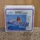 Wet Set Intex Suntanner Lounger Inflatable 18 Pocket Pool Float 1997 New 