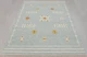 Sea Green Inspired Bohemian Soft Wool Moroccan Rug Hand Woven Bohemian Decor