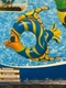 INFLATABLE FISH RING (POOLMASTER INCORPORATED - 81253) One Fish Blue & Yellow