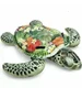 Intex Tropical Print Realistic Sea Turtle Ride-On Inflatable Pool Toy