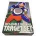 Kovot Inflatable Football Target Set - Inflates to 5 Feet Tall! - Soft Mini Toss