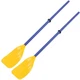 Jashem Boat Oars 2 Pieces Kayak Paddles Children Detachable Canoe Plastic 