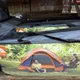 NEW Ozark Trail 22-Piece Camping Combo Tent Set 4 Person Carry-all Bag Orange