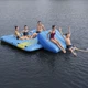 Bestway Hydro Force Summer Slide 5 Person Inflatable Activity Island, Blue