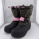 Northside Frosty 3M Insulated Winter Snow Boots Girls SZ 12 NEW Gold Black Pink