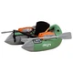 Fish Cat Cruzer 2-Chamber Durable Rowable Vinyl/PVC Boston Valve 250 Lbs Outd...